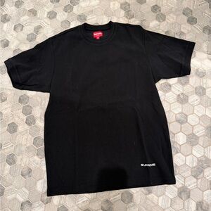 Supreme Classic Black Short Sleeve Tee